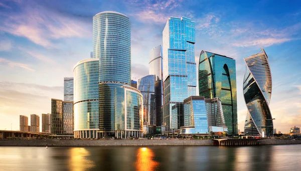 Centro de Negócios Internacional de Moscou, Rússia — Fotografia de Stock