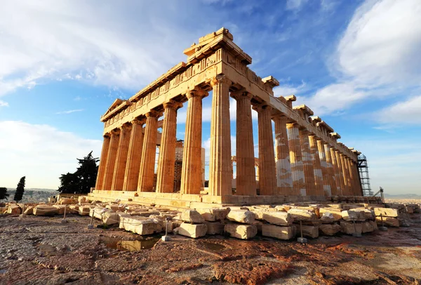 Acropoli con phanteon, Atene, Grecia. Nessuno. — Foto Stock