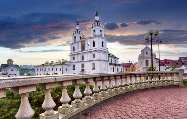 Minsk, Beyaz Rusya. Minsk Kutsal Ruh Katedrali - Ana