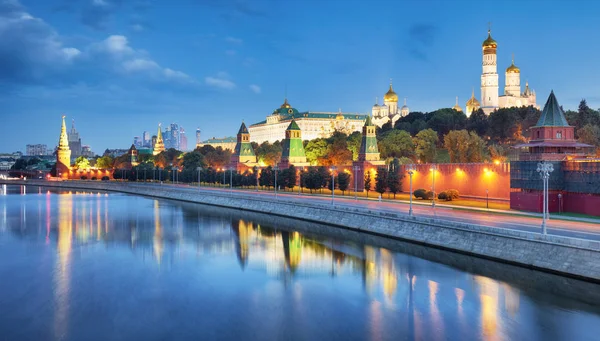 Paesaggio urbano di Mosca in Russia, Cremlino — Foto Stock