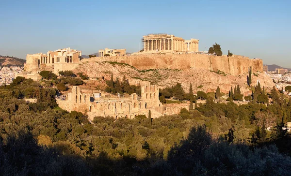 Ateny - Akropol w dzień, Grecja — Zdjęcie stockowe