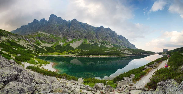 Mountain Lake Slovakia Valey Velicka — Stock Photo, Image
