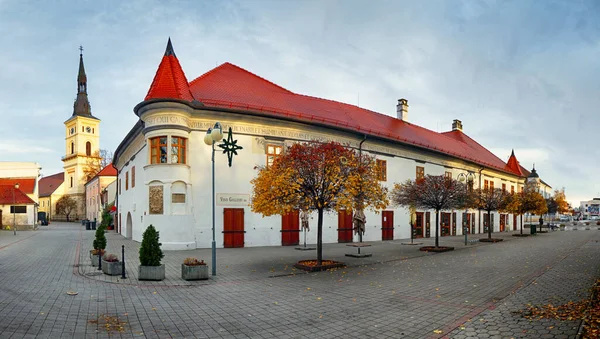 Igreja Eslováquia Cidade Pezinok — Fotografia de Stock