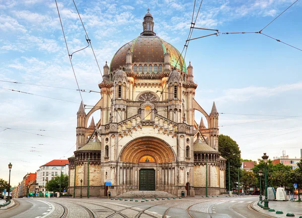 Брюссель Королевская Церковь Святой Марии — стоковое фото