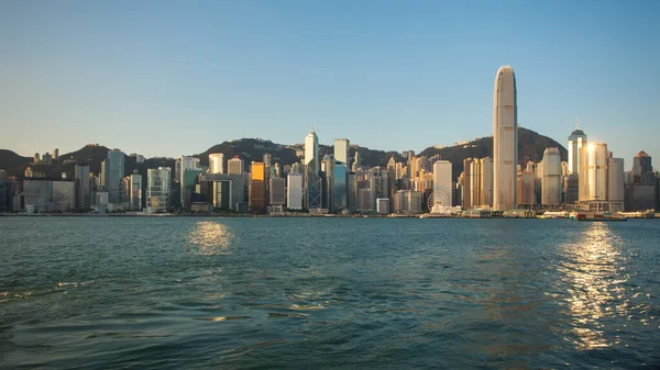 Hong Kong Śródmieście Victoria Chiny — Zdjęcie stockowe