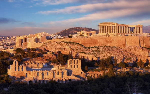 Grecja Akropol Atenach — Zdjęcie stockowe