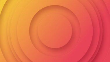 Soyut fütüristik geometrik tünel renkleri. Rastgele daireler çiziyorum. Renkli turuncu sarı gradyan, 4k. Modern minimal tasarım. Çok renkli arkaplan