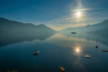 Lake maggiore ve swiss alps