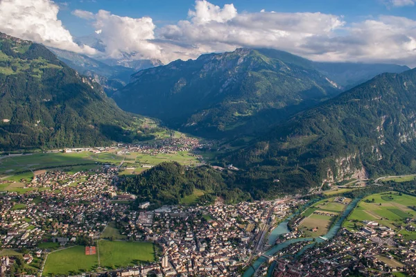 Interlaken panoramik daha sert Kulm bakış açısından