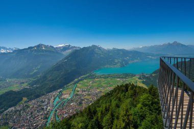 Interlaken panoramik daha sert Kulm bakış açısından