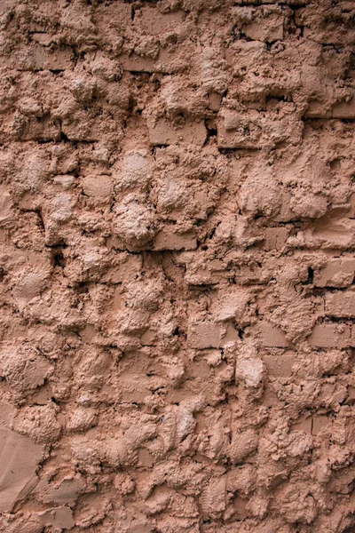 Textura de una pared de valla de ladrillo — Foto de Stock