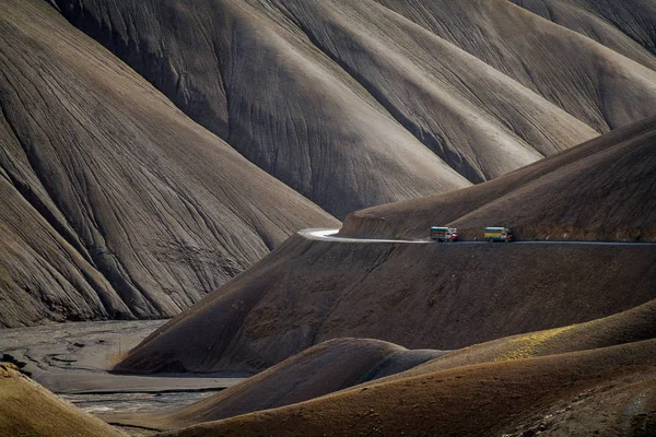 Estrada da montanha em Ladakh — Fotografia de Stock