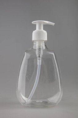 beyaz sıvı konteyner mockup