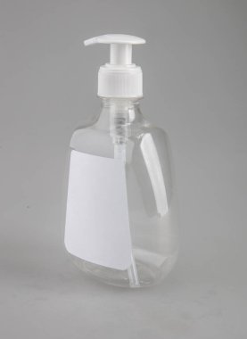 beyaz sıvı konteyner mockup