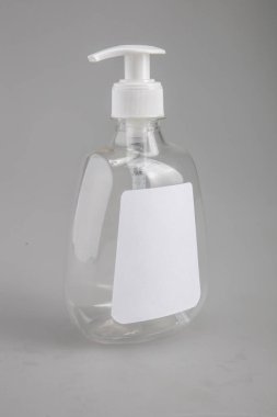 beyaz sıvı konteyner mockup