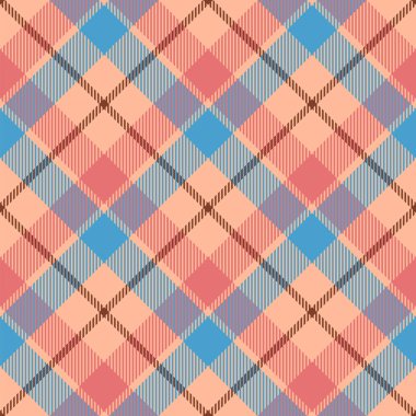 Klasik tartan ve buffalo ekose Dikişsiz desen kontrol edin.