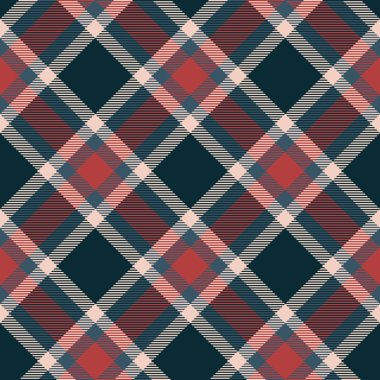 Klasik tartan, Merry Christmas onay ekose Dikişsiz desen.