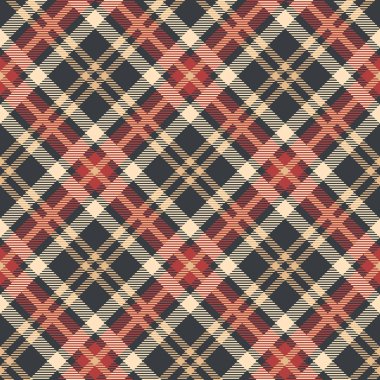 Klasik tartan, Merry Christmas onay ekose Dikişsiz desen.