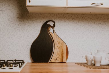 Meşe mutfak iç tahta kesme