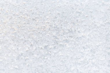 Ayaz penceresinde desen buz. Güzel kış arka plan.