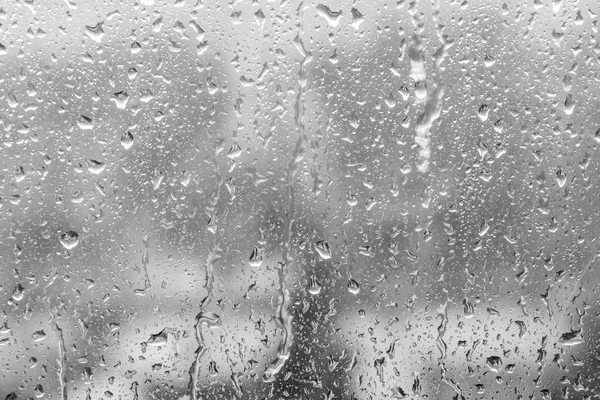Krople Deszczu Oknie Piękne Tło — Zdjęcie stockowe