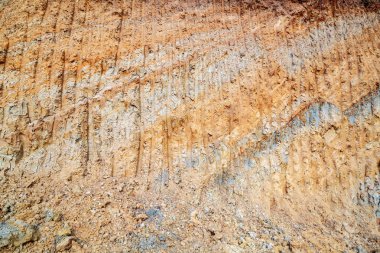 Dünya'nın yeraltı katmanları. Güzel arka plan.