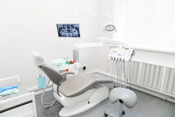 New dental office with equipment. No people.