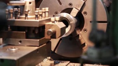 Cnc Torna Makineli Metal Parçası.