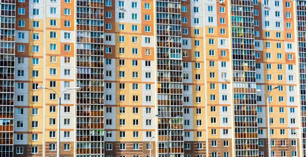 Modern Apartment Building Russia Background Texture — Stock Photo, Image