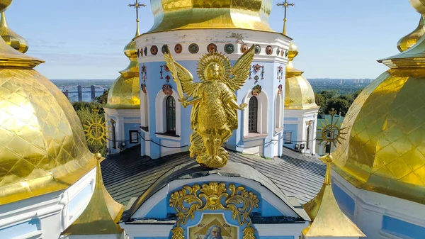 Mit Vorschau Auf Das Michailowskij Goldene Kloster — Stockfoto