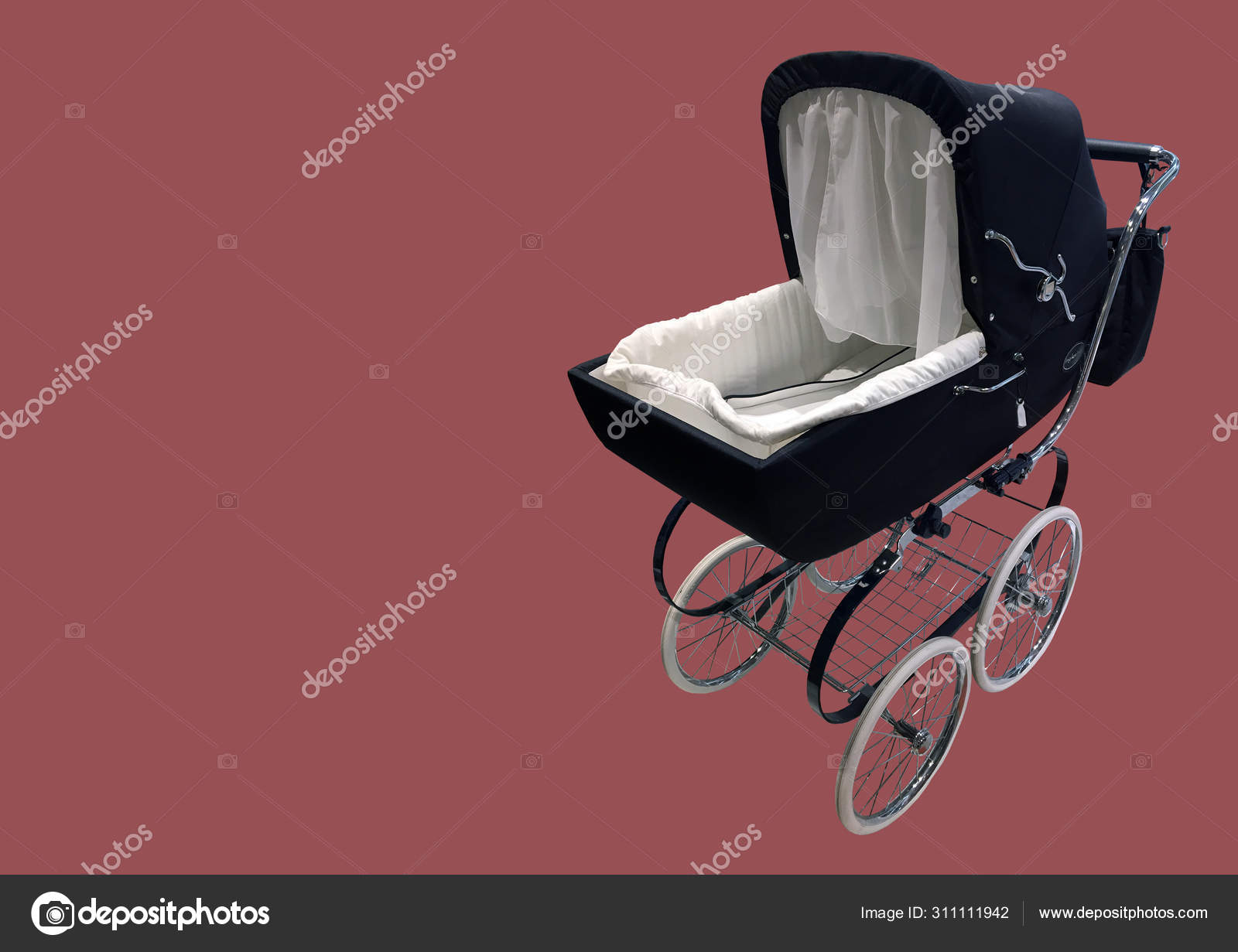 vintage baby carriage pram