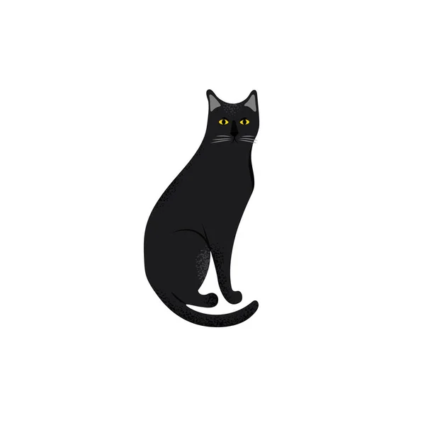 일러스트입니다 고양이의 귀여운 캐릭터 스타일입니다 디자인에 품종의 아이콘 — 스톡 벡터