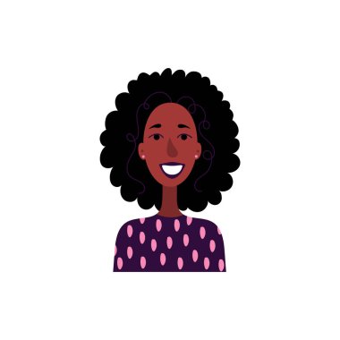 Beyaz arka planda izole kadın portre