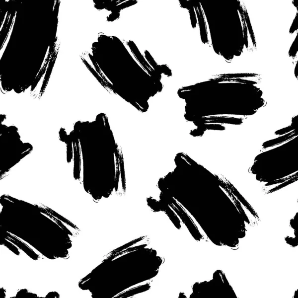 黑色油漆滴隔离在白色背景上 — 图库矢量图片