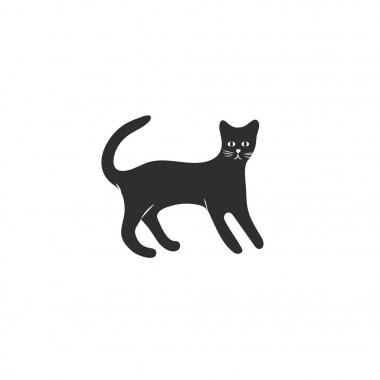 Beyaz arka plan üzerinde izole bengal kedisi