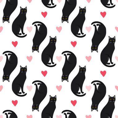 beyaz arka plan üzerinde izole bombay kedi desen