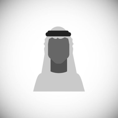 beyaz arka plan üzerinde izole çizilmiş adam portresi