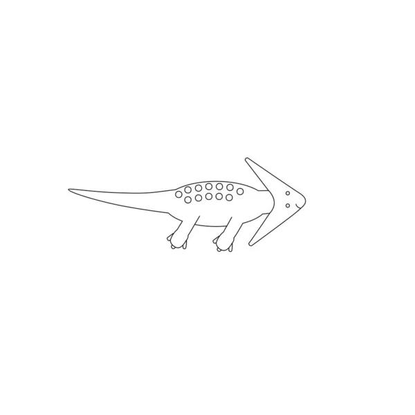 白い背景に隔離された動物のスケッチ — ストックベクタ