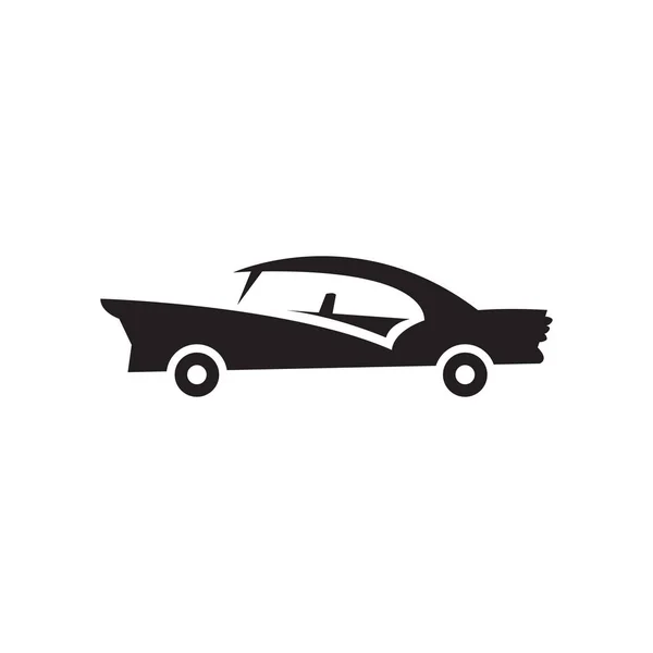 Иконка автомобиля в плоском стиле вектор для приложений, пользовательского интерфейса, веб-сайтов. Вектор черной иконы . — стоковый вектор
