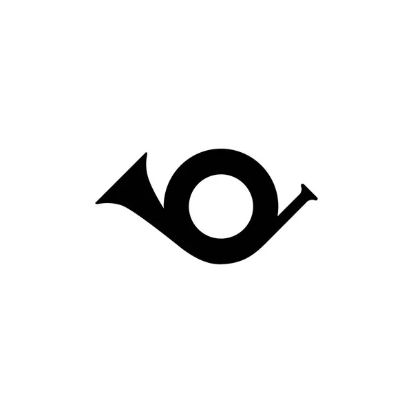 Shehnai icono en vectores de estilo plano para aplicaciones, interfaz de usuario, sitios web. Icono negro Vector Ilustración — Vector de stock