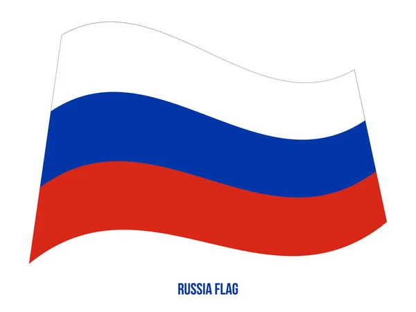 Russia Flag Icon Vector Illustration Wave High-Res Vector Graphic - Getty  Images