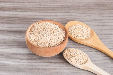 Ahşap - Chenopodium quinoa quinua taneleri