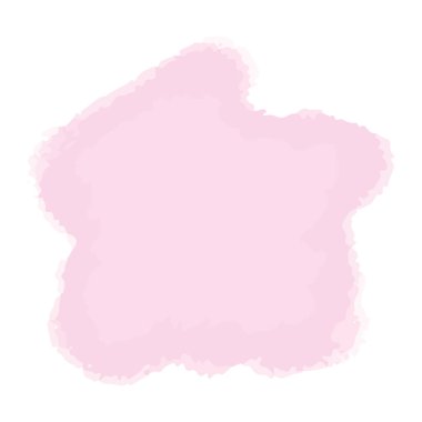 Vektör suluboya taklit pastel renk soyut leke leke bak