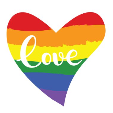 Evlilik sevgililer yıldönümü çift için LGBT aşk kalp