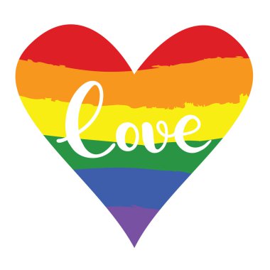 Evlilik sevgililer yıldönümü çift için LGBT aşk kalp