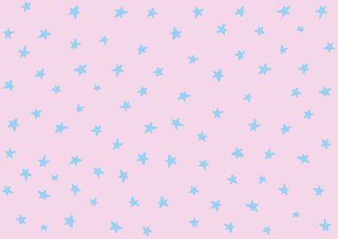 Yıldız gece desen şablonu bebek çocuk çocuklar