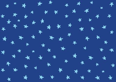 Yıldız gece desen şablonu bebek çocuk çocuklar