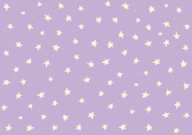 Yıldız gece desen şablonu bebek çocuk çocuklar