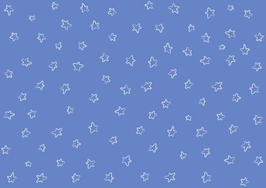 Yıldız gece desen şablonu bebek çocuk çocuklar