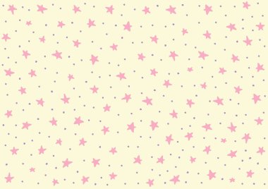 Yıldız gece desen şablonu bebek çocuk çocuklar